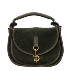 Burberry Green Leather Handbag
