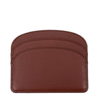 A.P.C. Brown Leather Cardholder