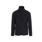 Herno Black Polyester Full-Length Jacket
