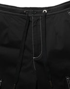 Dolce & Gabbana Black Vibe Cargo High Waist Straight Pants