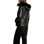 Morgan De Toi Black Polyethylene Full-Length Jacket