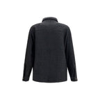 Balmain Black Cotton Shell Jacket