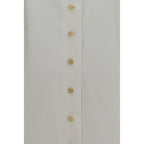 Khaite White Cotton Dress Shirt