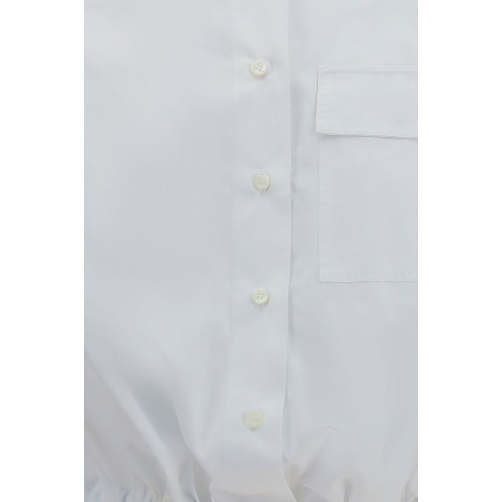 Brunello Cucinelli White Cotton Dress Shirt