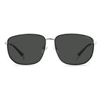 Polaroid Black Metal Sunglasses