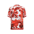 Dolce & Gabbana Multicolor Silk Pattern Shirt