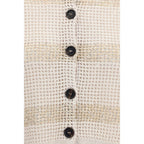 Brunello Cucinelli Beige Cotton Cardigan