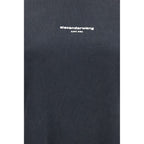 Alexander Wang Gray Cotton T-Shirt