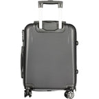 Laura Biagiotti Black Polyurethane Women's Travel Bag