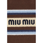 Miu Miu Multicolor Recycled Cotton Shoulder Bag