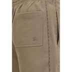 Burberry Brown Cotton Bermuda Shorts