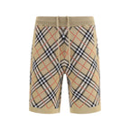 Burberry Beige Cotton Bermuda Shorts