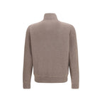 Brunello Cucinelli Beige Calf Leather Bos Taurus Full-Length Jacket