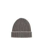 Brunello Cucinelli Bicolor Cashmere Beanie