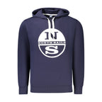 North Sails Blue Cotton Men's Hoodie