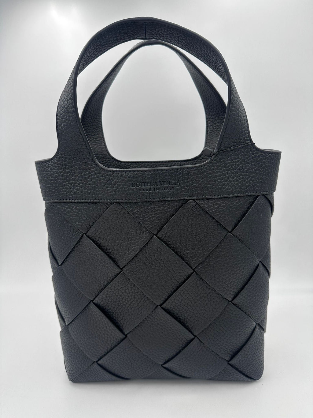 Bottega Veneta BOTTEGA VENETA Small DIAGO Black Handbag