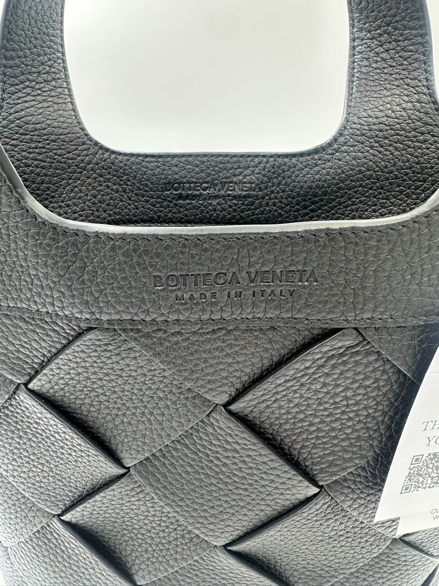 Bottega Veneta BOTTEGA VENETA Small DIAGO Black Handbag