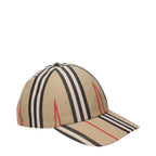 Burberry Beige Cotton Cap (Baseball Hat)
