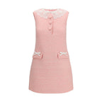 Self-Portrait Multicolor Polyester Casual Dress