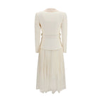 Self-Portrait Beige Polyester Cocktail Dress