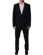 Dolce & Gabbana Dark Blue Single Breasted 2 Piece Men Suit