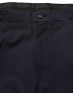 Dolce & Gabbana Dark Blue Single Breasted 2 Piece Men Suit