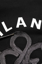 Dolce & Gabbana Black Cotton Milano1984 Print Hoodie Sweater