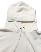 Dolce & Gabbana White Logo Hooded PulloverSweatshirt Sweater