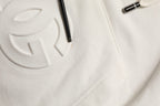 Dolce & Gabbana White Logo Hooded PulloverSweatshirt Sweater