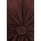 Magda Butrym Brown Copper T-Shirt