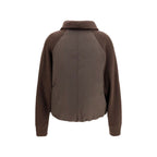 Brunello Cucinelli Brown Polyester Full-Length Jacket