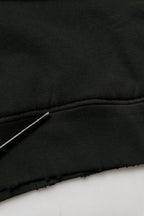 Dolce & Gabbana Black Cotton Crew Neck Men Sweatshirt Sweater