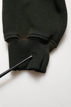 Dolce & Gabbana Black Cotton Crew Neck Men Sweatshirt Sweater