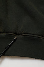 Dolce & Gabbana Black Cotton Crew Neck Men Sweatshirt Sweater