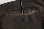 Dolce & Gabbana Brown Logo Print Full Zip Sweatshirt Sweater