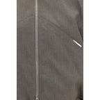 The Attico Brown Wool Oves Aries Bomber