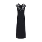 Ferragamo Black Silk Cocktail Dress