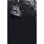 Ferragamo Black Silk Cocktail Dress
