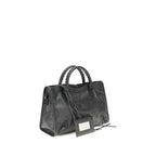 Balenciaga Gray Lamb Ovis Aries Aries Shoulder Bag