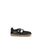 Ganni Black Polyester Ballet Flats