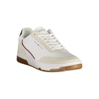 Tommy Hilfiger White Polyurethane Men's Sneaker