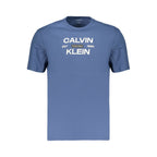 Calvin Klein Blue Cotton Men's T-Shirt