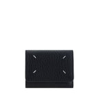 Maison Margiela Black Calf Leather Bos Taurus Wallet