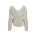 Lisa Yang Beige Cashmere Cardigan