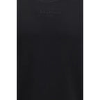 Balmain Black Cotton Sweatshirt