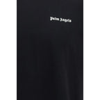 Palm Angels Black Cotton T-Shirt