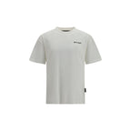 Palm Angels White Cotton T-Shirt