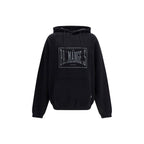 Palm Angels Black Cotton Sweatshirt