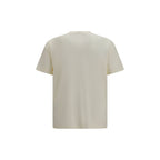 Palm Angels Beige Cotton T-Shirt
