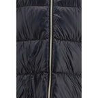 Herno Black Goose Down Full-Length Jacket